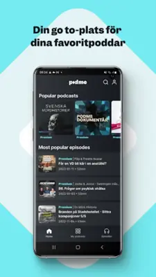 Podme Premium Podcast Player android App screenshot 3